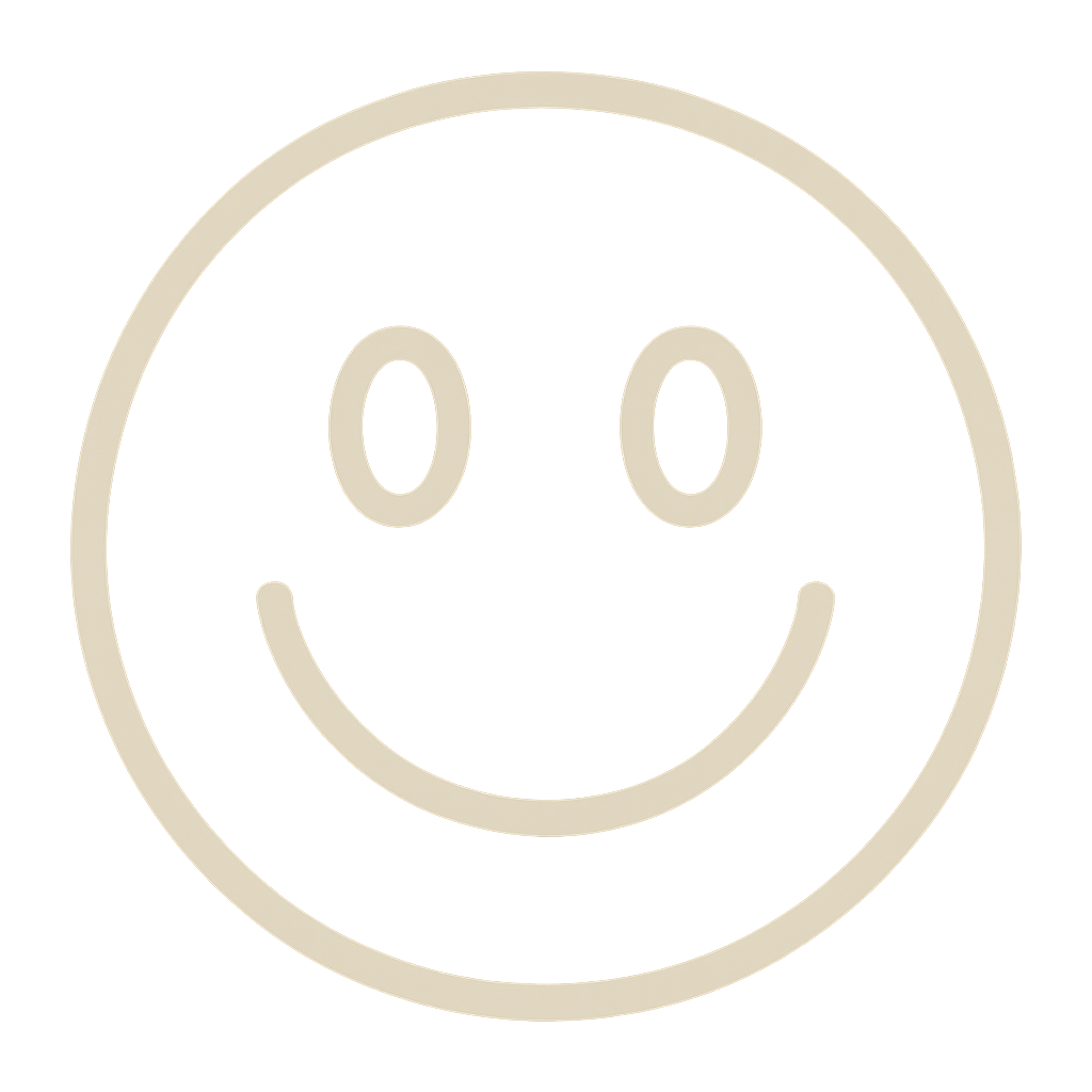 happy icon in same style as other icons on this page make it ivory coloured as a png-1