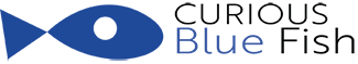 Curious Blue Fish Logo
